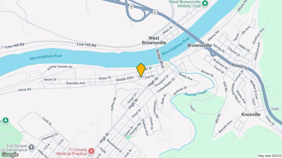 421 2nd St Map and Location Details