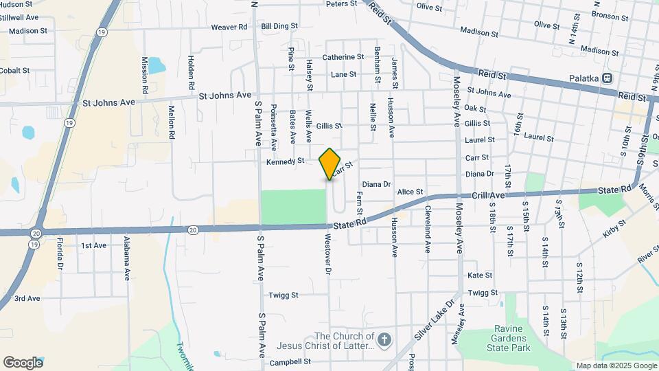 102 W Oak Hill Dr Map and Location Details