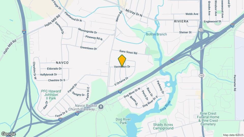 2371 Vermillion Dr Map and Location Details