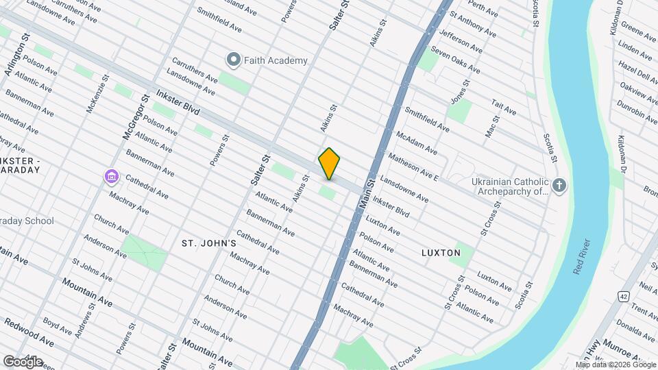 256 Inkster Blvd Map and Location Details