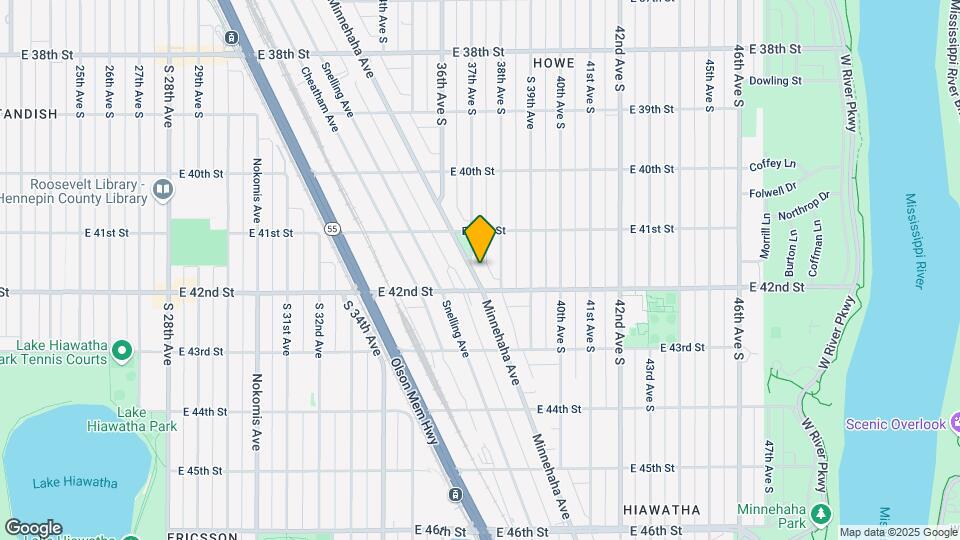 4141 Minnehaha Ave-Unit -4141.5 Map and Location Details