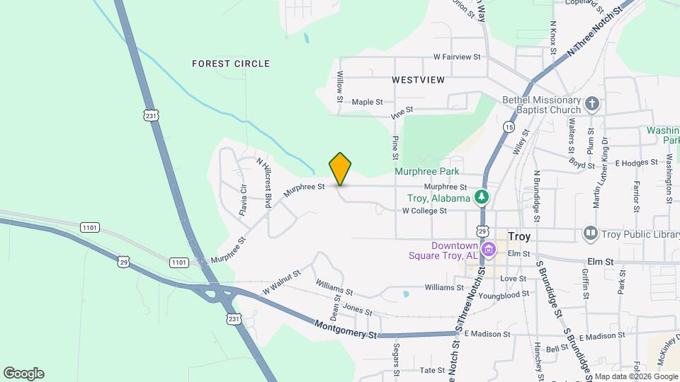 436 Murphree St Map and Location Details