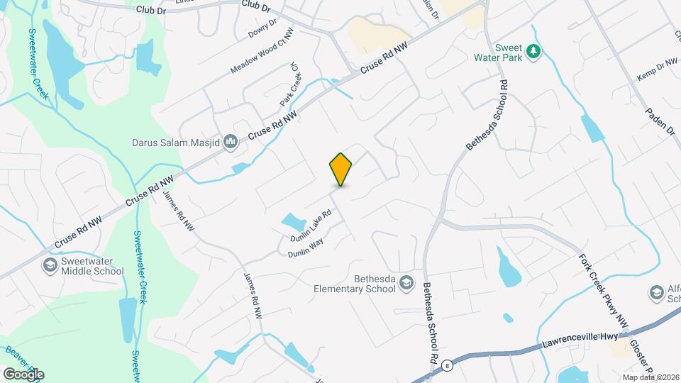 2980 Dunlin Lake Way Map and Location Details