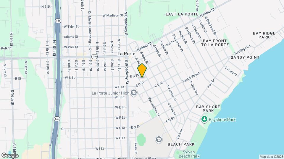 317 San Jacinto St Map and Location Details