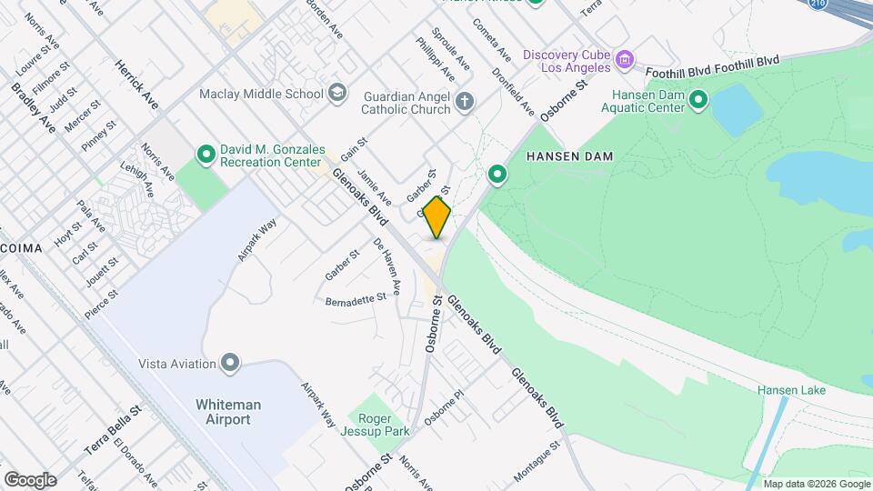 12287 Osborne St Mapa y Detalles de la Ubicación