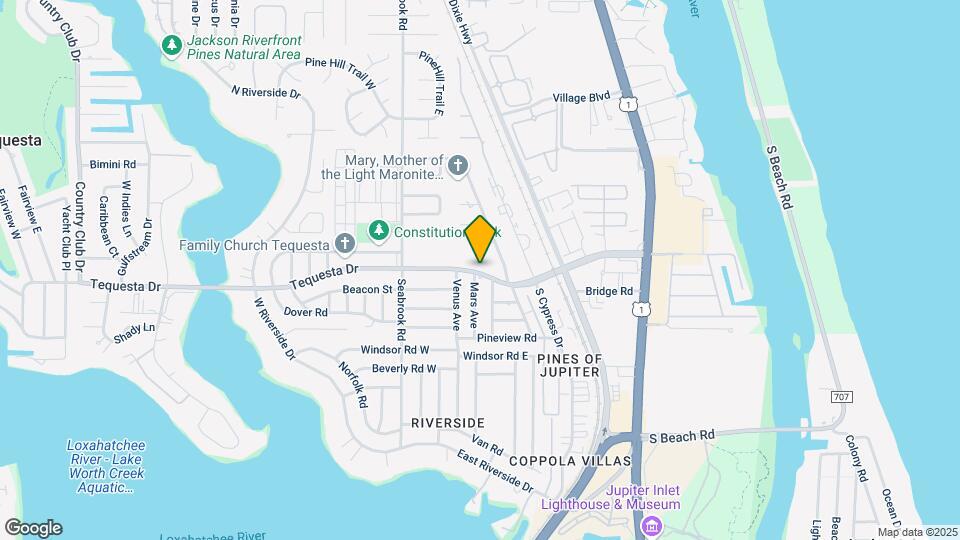 331 Tequesta Dr Map and Location Details
