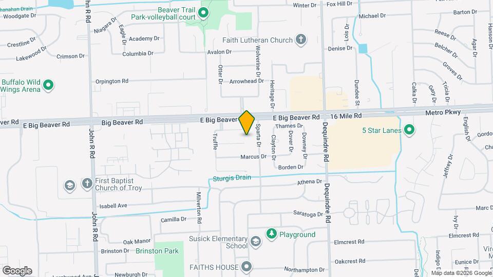 2663 Parasol Dr Map and Location Details