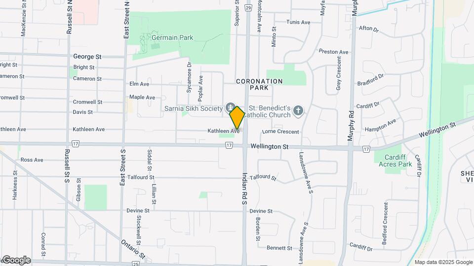 505 Kathleen Ave Mapa y Detalles de la Ubicación