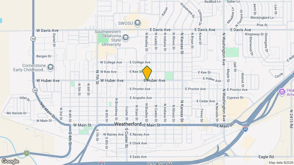 520 N Bradley St Map and Location Details
