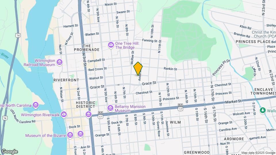 319 Anderson St Map and Location Details