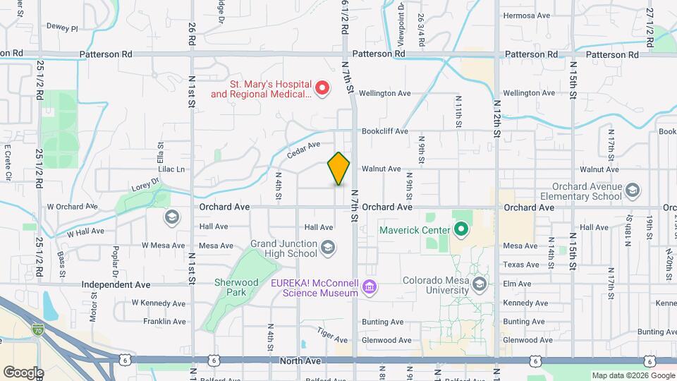 1940 N 6th St Map and Location Details