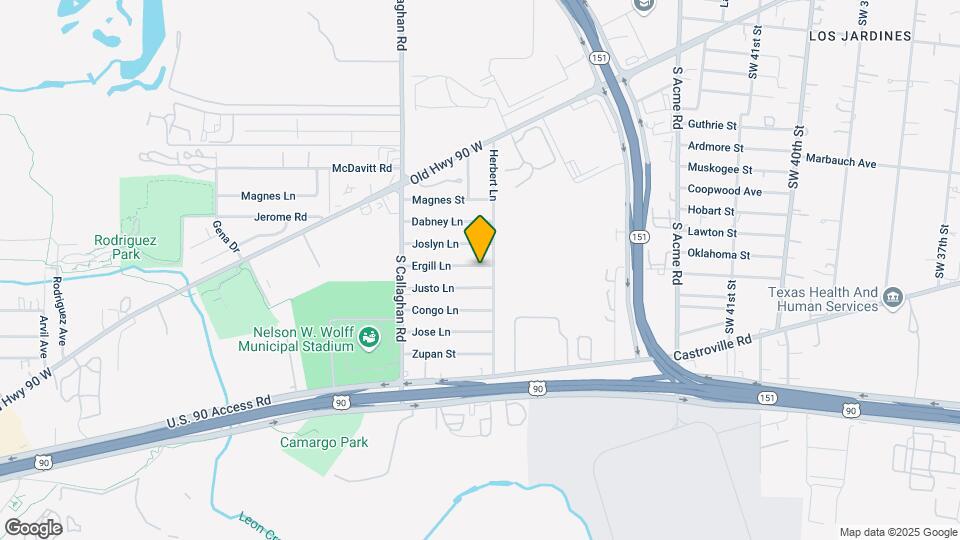 5410 Ergill Ln Map and Location Details