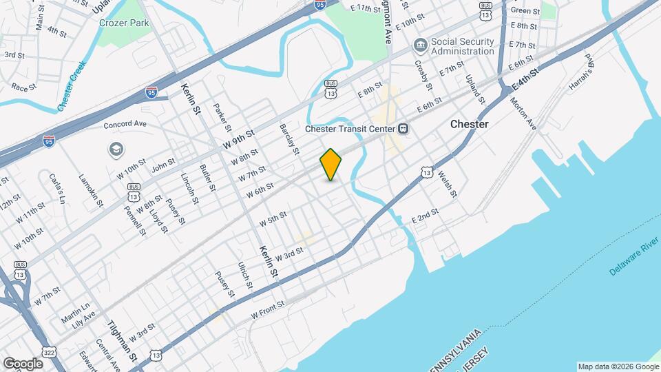 218 W 5th St Map and Location Details