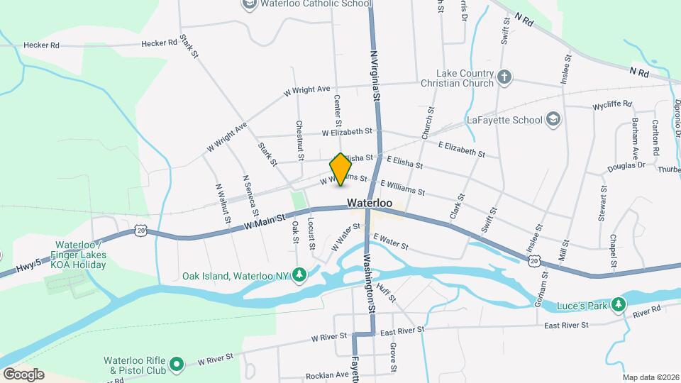 Waterloo Memorial Heights Map and Location Details