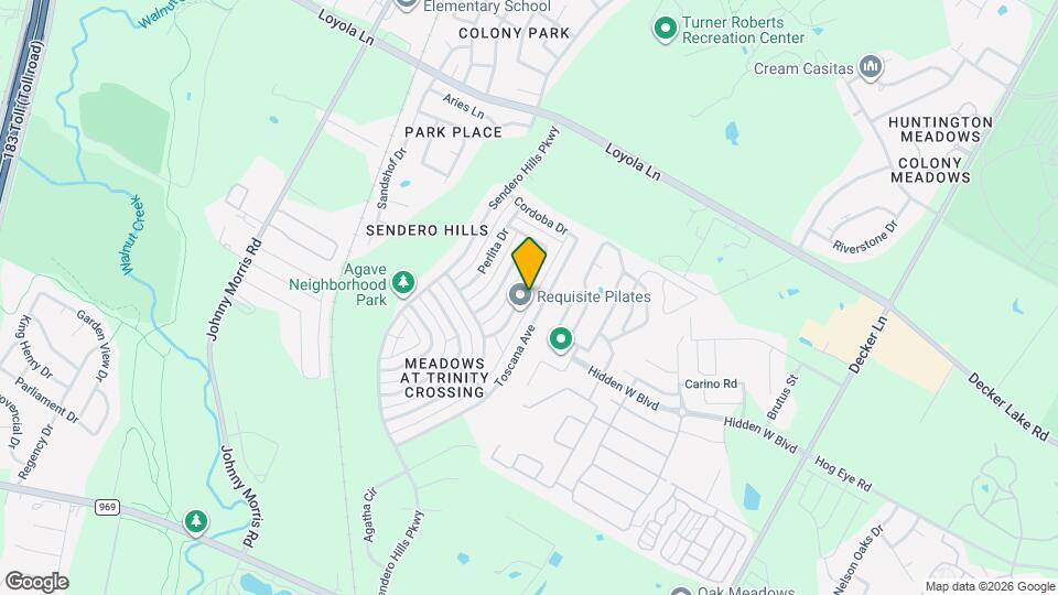 6101 Florencia Ln Map and Location Details