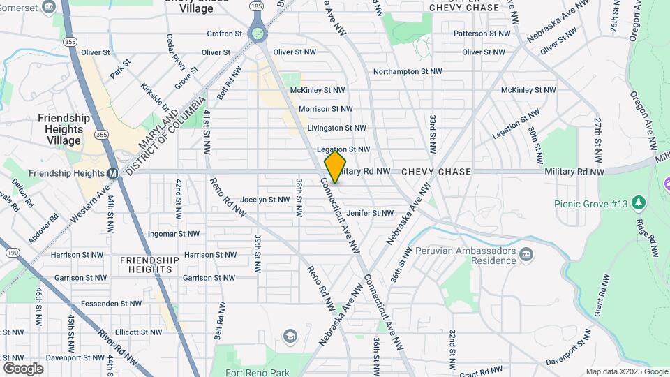 Chevy Chase Tower Map and Location Details