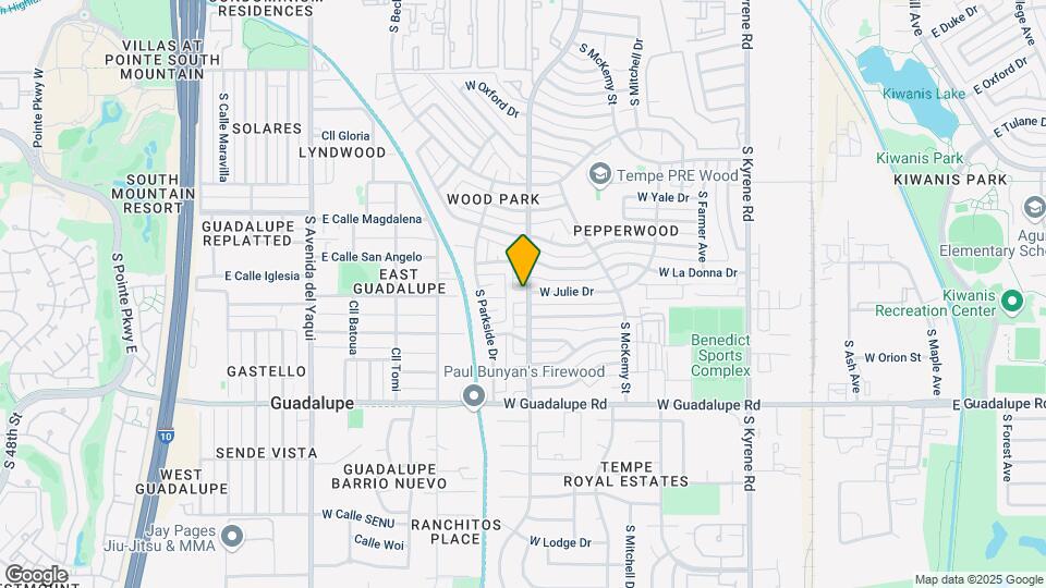 1003 W Julie Dr Map and Location Details