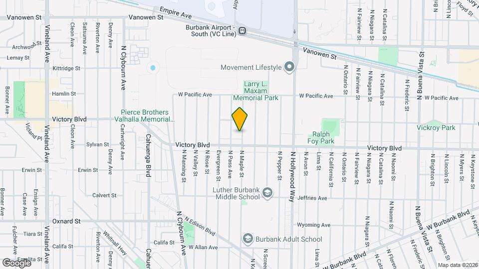 2019 N Maple St Map and Location Details