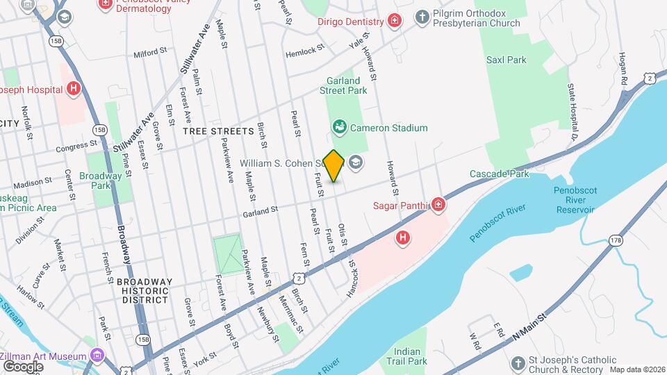 88 Otis St Map and Location Details