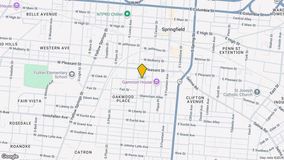 138 W Clark St Map and Location Details