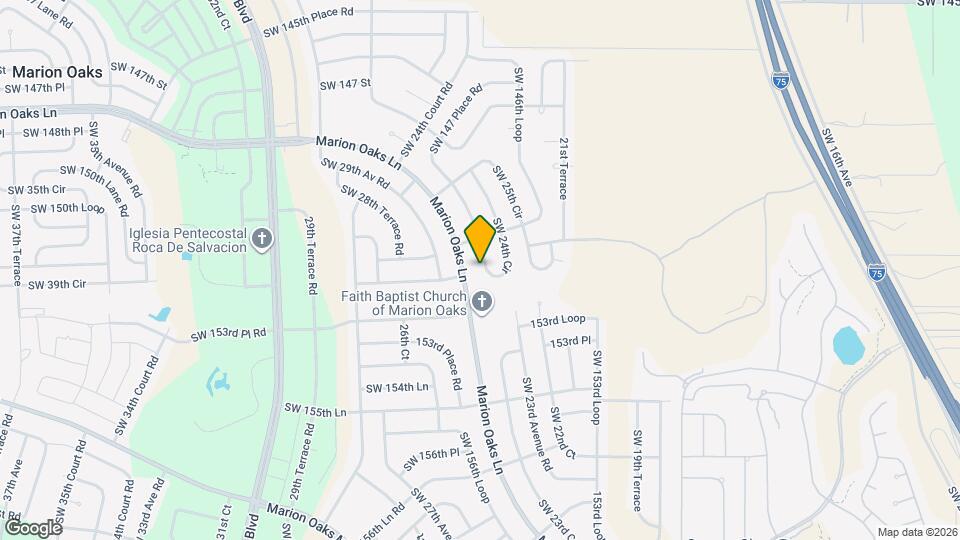 14942 SW 24th Cir Map and Location Details