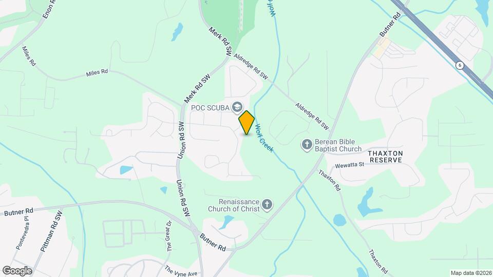 5609 Grammercy Dr SW Mapa y Detalles de la Ubicación