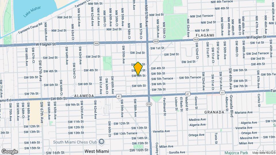 5796 SW 5th St Map and Location Details