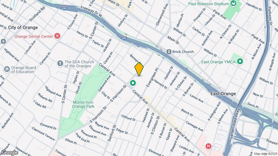 158 South Harrison Mapa y Detalles de la Ubicación