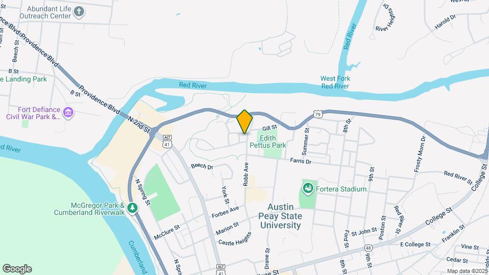 802 Robb Ave Map and Location Details