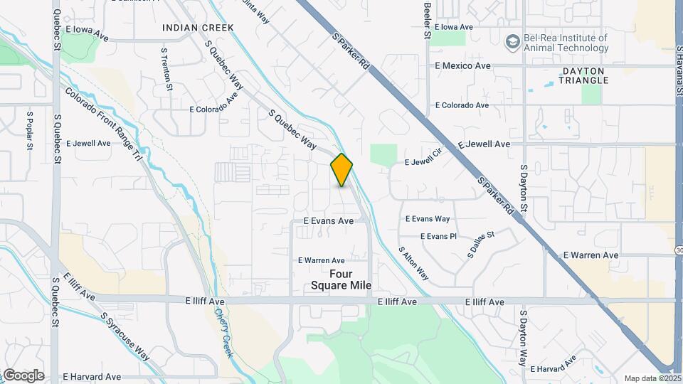 2010 S Xenia Way Map and Location Details
