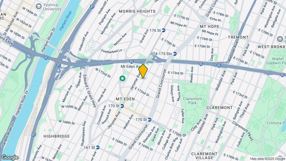 1549 Townsend Ave Mapa y Detalles de la Ubicación