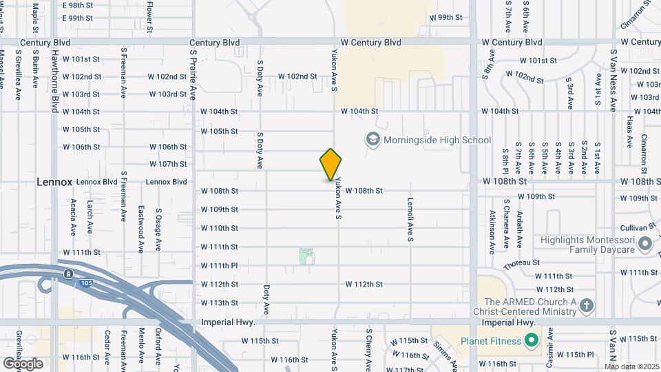 3613 W 108th St Map and Location Details