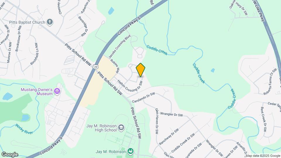 363 Halton Crossing Dr SW Map and Location Details