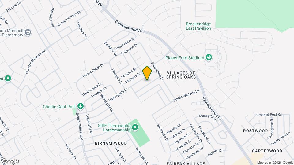 4927 Giant Sequoia Way Map and Location Details