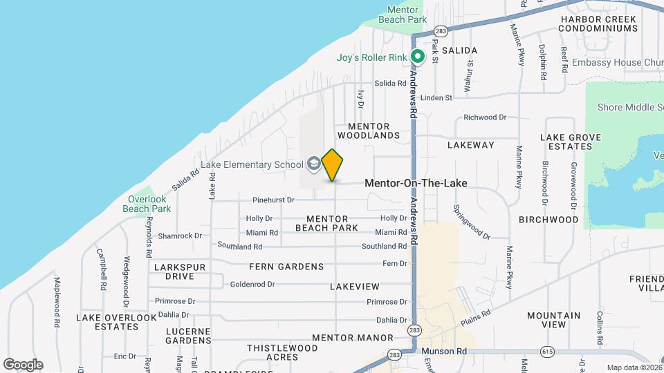 5830 Beech Dr Map and Location Details