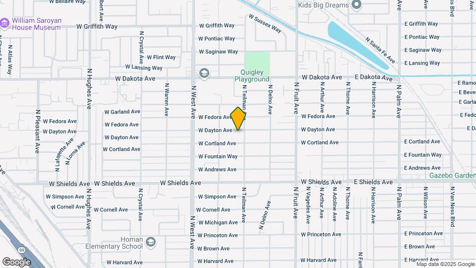 929 W Dayton Ave Map and Location Details