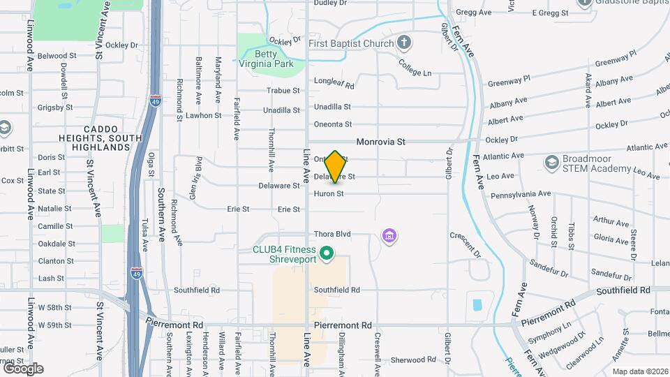 726 Huron St Map and Location Details