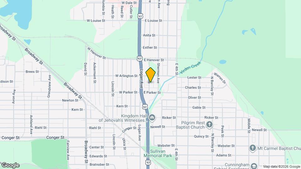 126 Hope Ave Map and Location Details