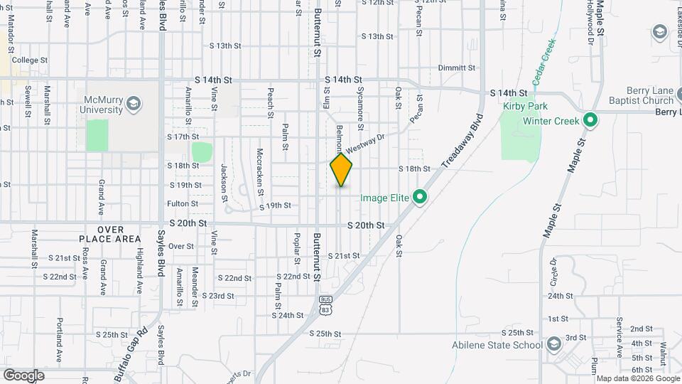 1841 Belmont Blvd Map and Location Details