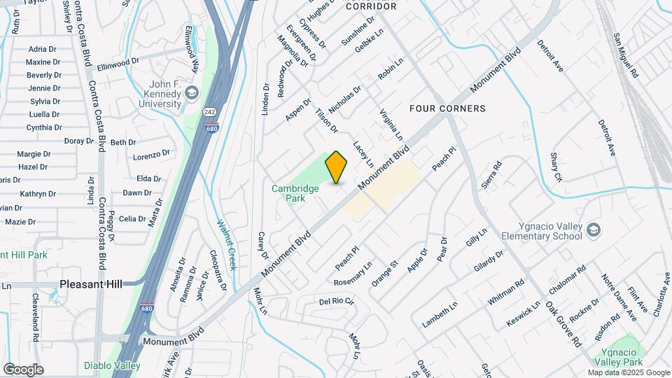 1111 Eureka Ln Map and Location Details