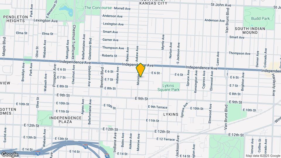 3706 E 7 St Map and Location Details