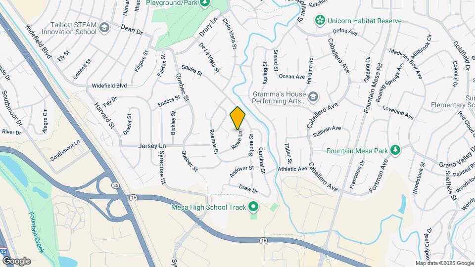 524 Rowe Ln Map and Location Details