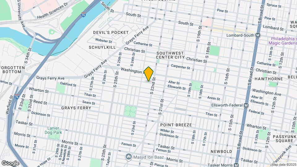 2218 Ellsworth St, Unit 2218 Ellsworth Street Map and Location Details