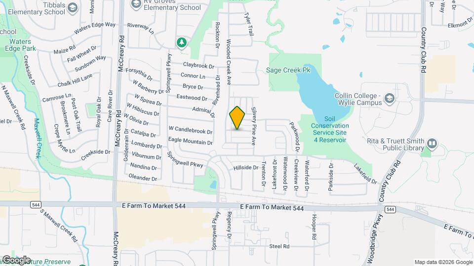 2713 Sugar Maple Dr Map and Location Details