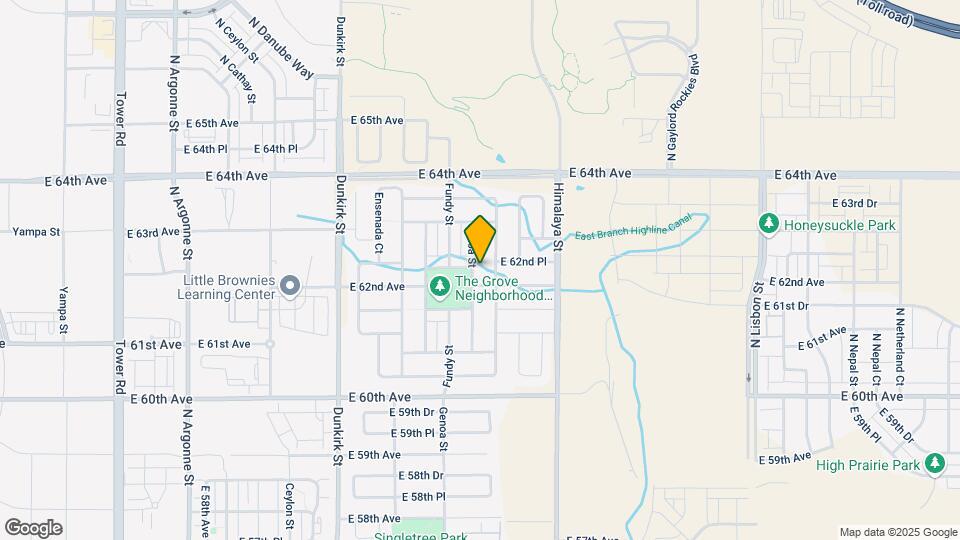 6222 N Genoa St Map and Location Details