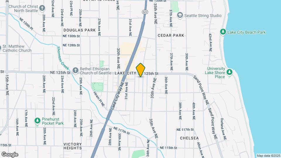 12341 NE 33rd Ave Map and Location Details