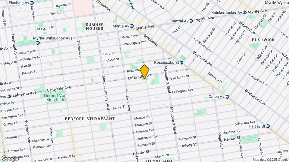 124-128 Stuyvesant Ave Map and Location Details