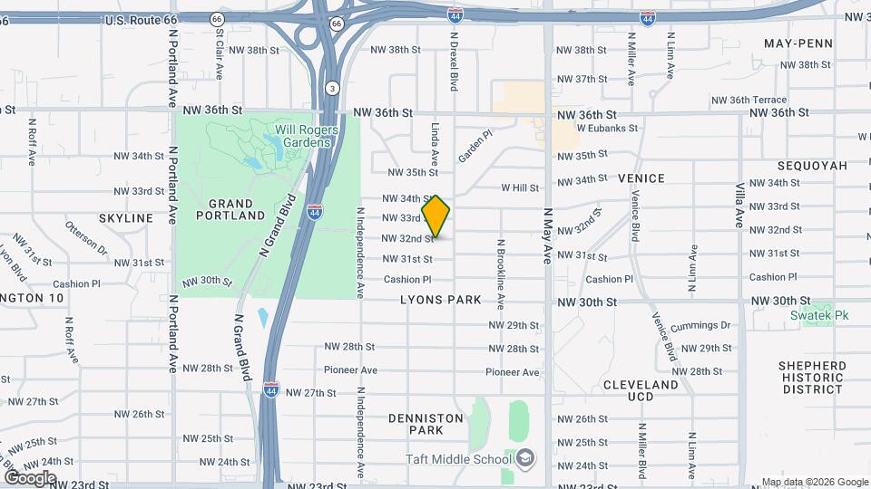 3116 NW 32nd St Map and Location Details