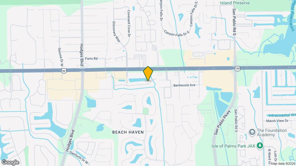 13843 Herons Landing Way Map and Location Details