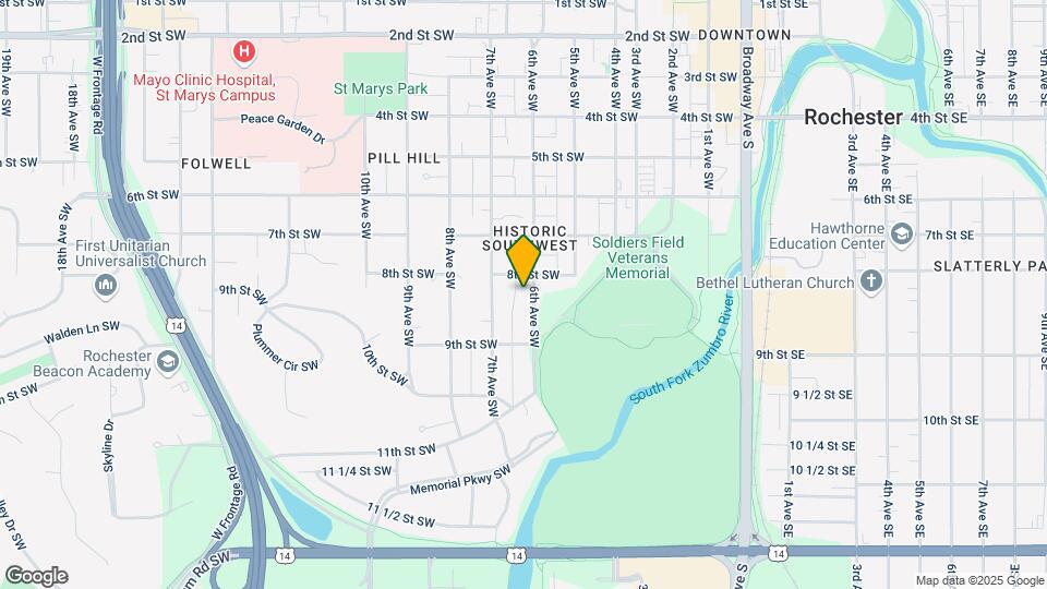 815 6th Ave SW Map and Location Details